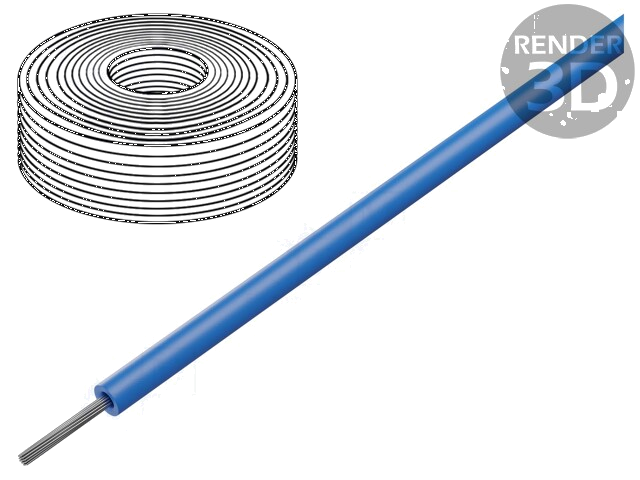 Compensatiedraad L; Isolatie: PVC; Aders: 1; Vorm: rond; 1,5mm2 Compensatiedraad L; Isolatie: PVC; Aders: 1; Vorm: rond; 1,5mm2